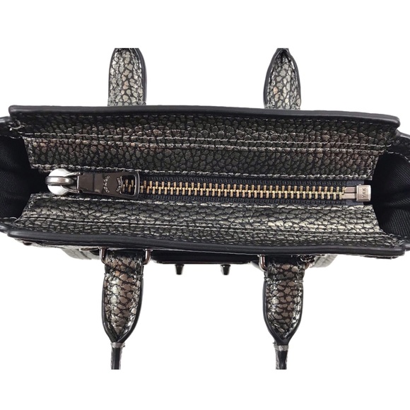 COACH Mini Metallic Swagger 15 Crossbody Handbag - Picture 8 of 13